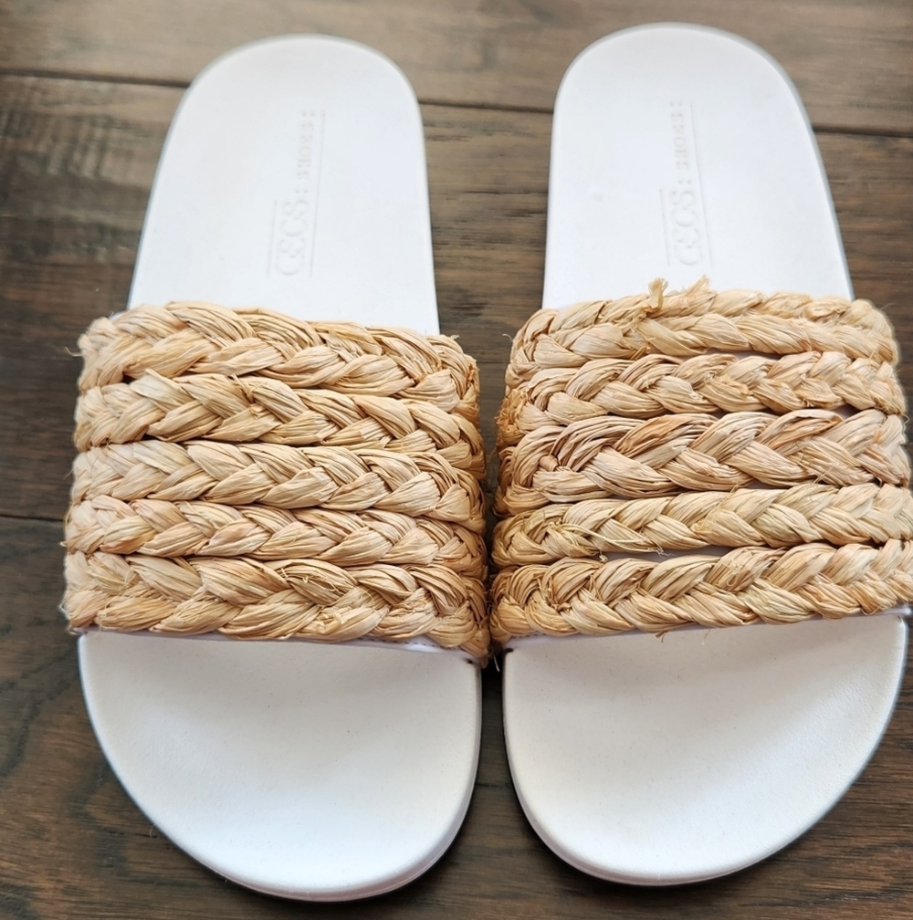 Asos sandals size 11, new.